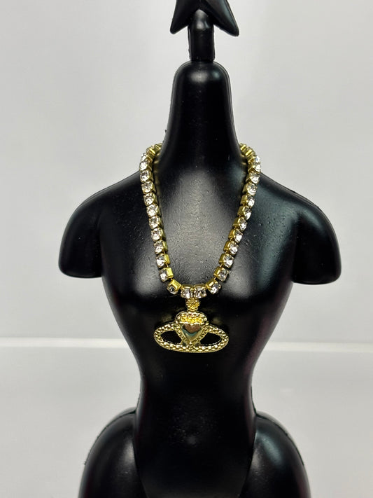 The Vivi Heart Necklace.