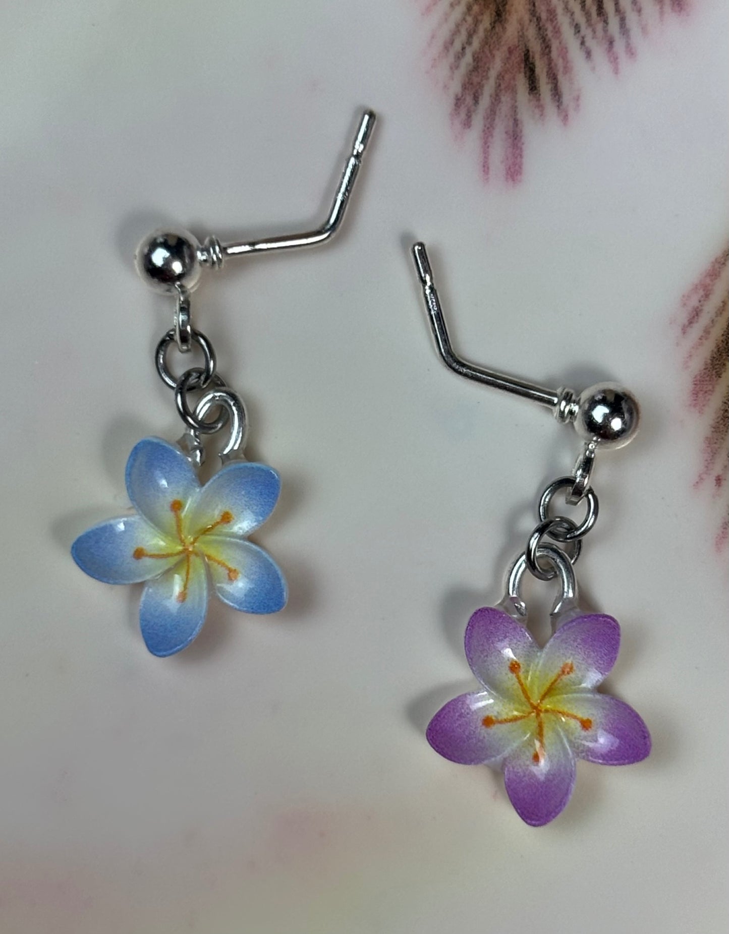 The Flower Earrings.