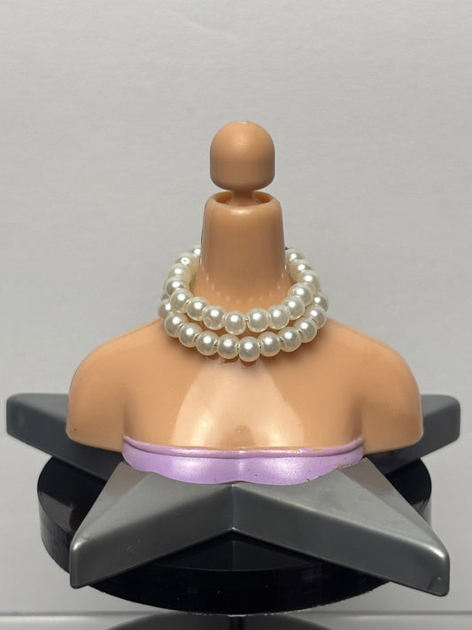 The Double Pearl Necklace.