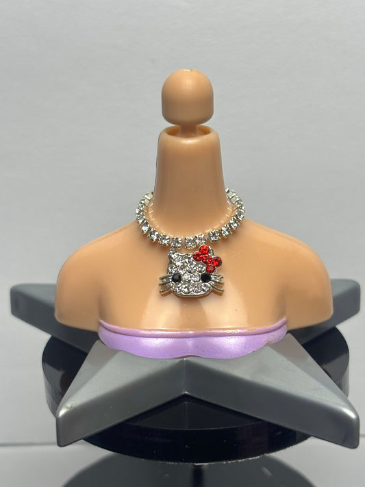 The Kitty Bling Necklace.