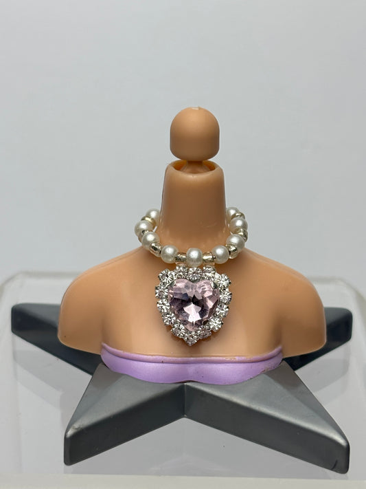 The Diamond Heart Necklace.